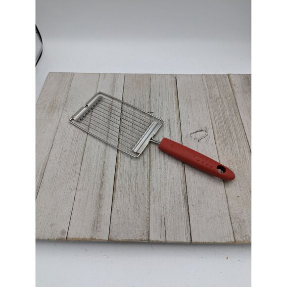 Unbranded Miracle Tomato Slicer Kitchen Gadget Red Handle - Picture 1 of 6